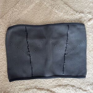 Urban Outfitters Striped Black Corset Top